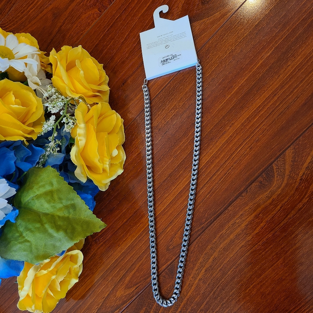 Fossil Men's Stainless Steel Necklace